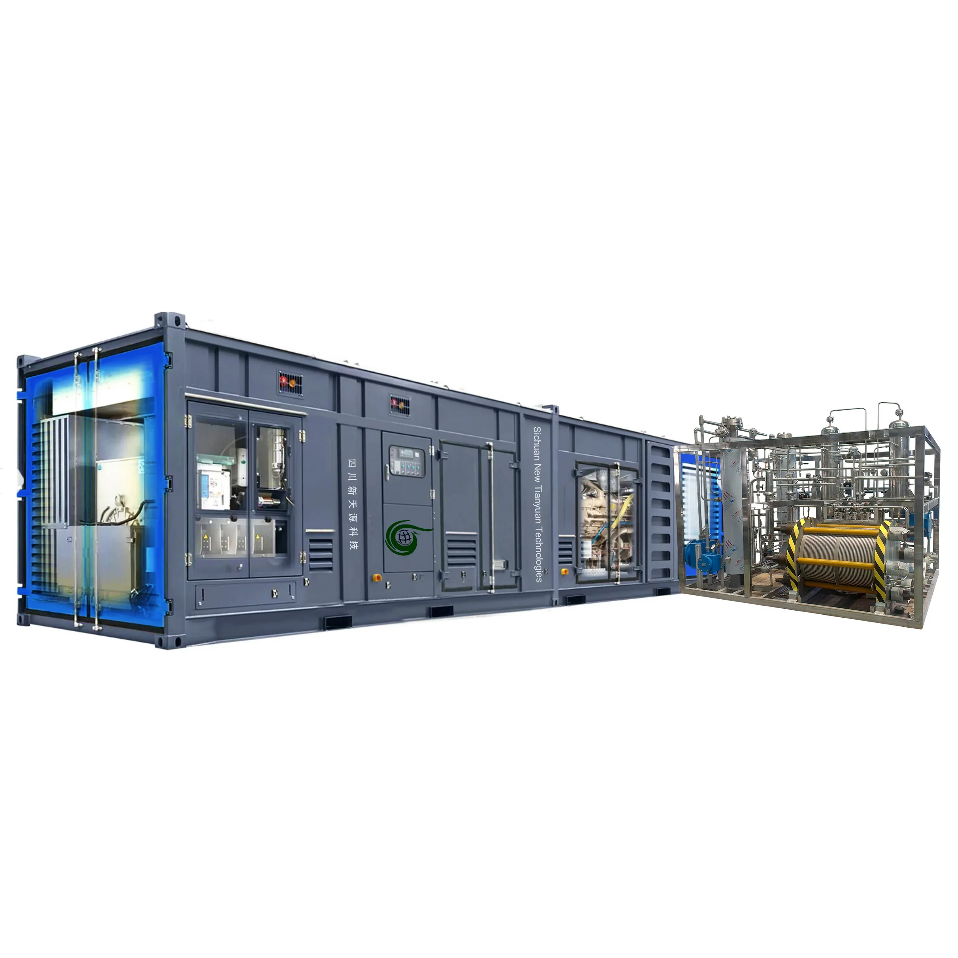 Generating Capacity 100Nm3/H All-In-One Fully Automatic Mobile Hydrogen Energy Generating And Refueling Plant