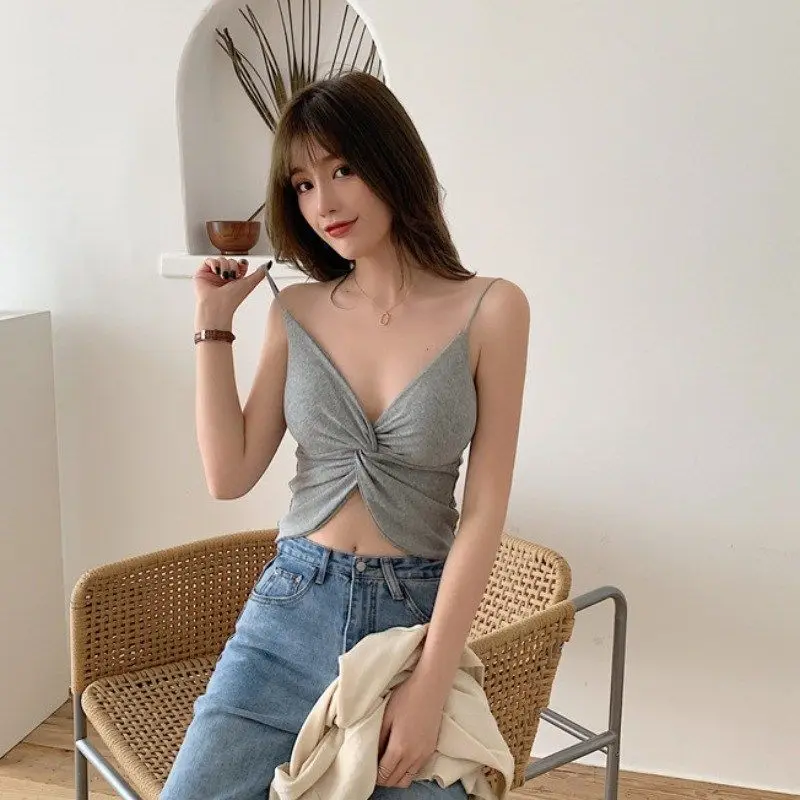 Женский топ с подкладкой brallete, топ с подкладкой из ткани с резьбой на спине