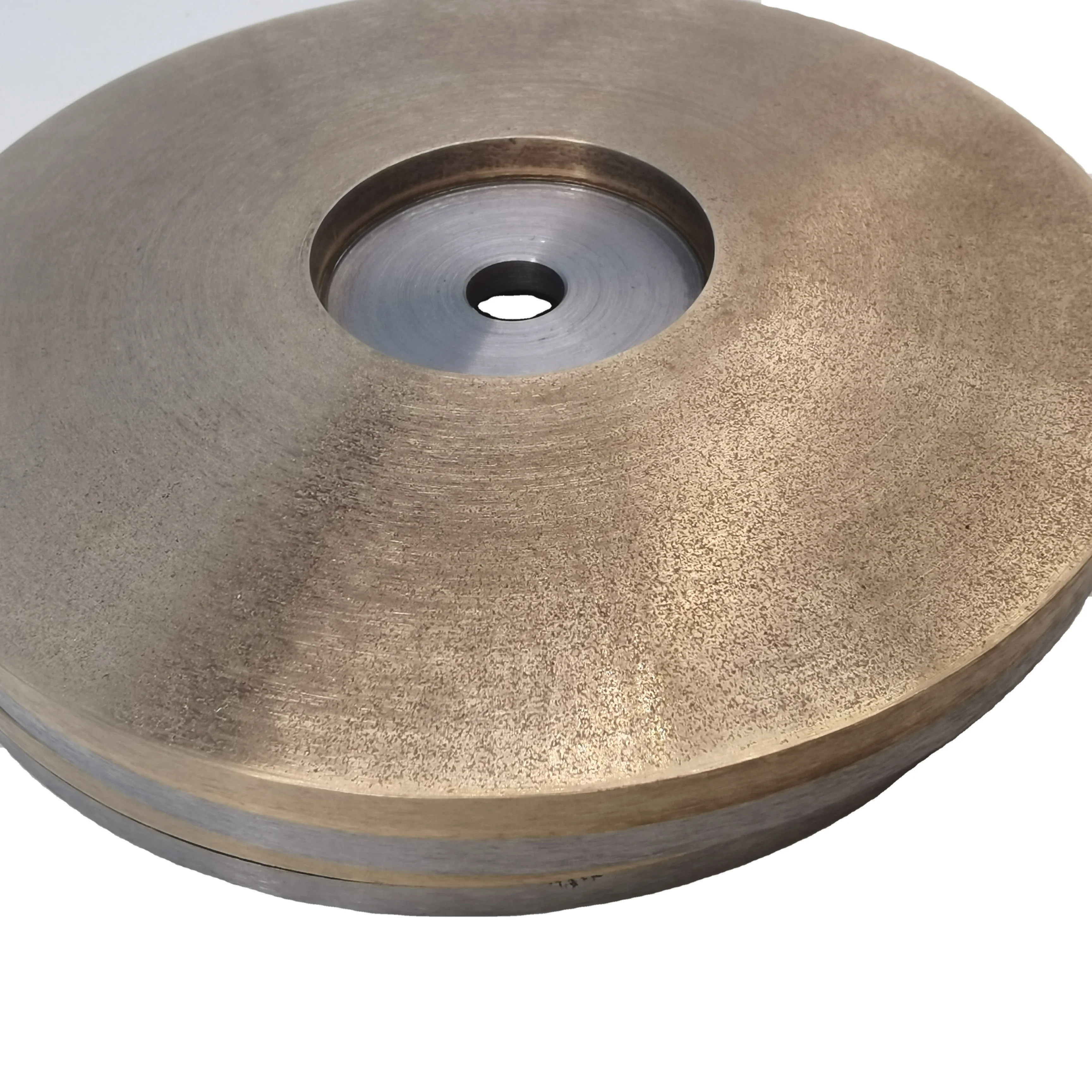 factory wholesale price 200mm Bronze diamond glass sintered grinding lapping disc for polishing glass gemstone