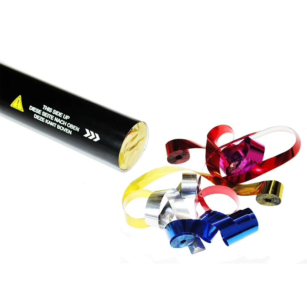 30cm 40cm 50cm 60cm 70cm 80cm Electronic hand hold confetti paprty popers