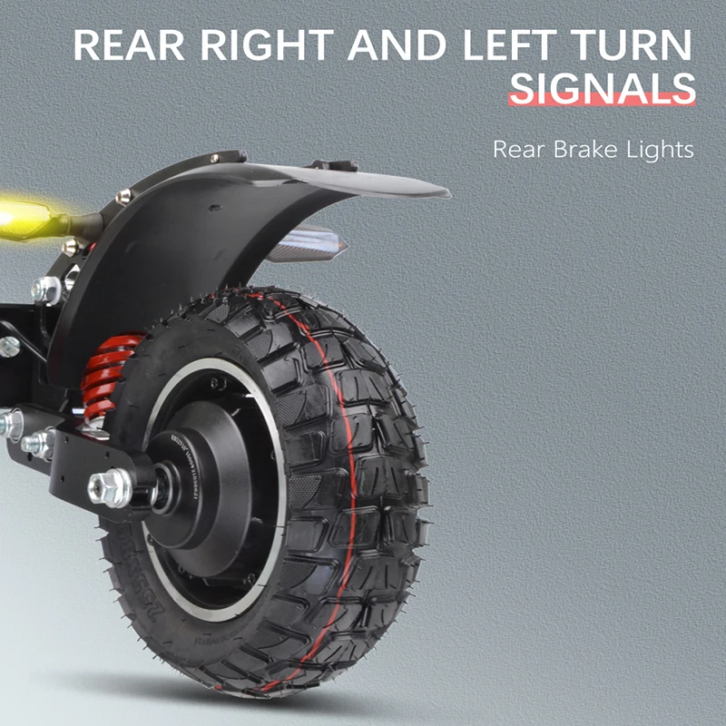 High Quality 10 inch Electric Scooter Dual Motor 2000W Off Road two wheel E Kick Scooter For Adults