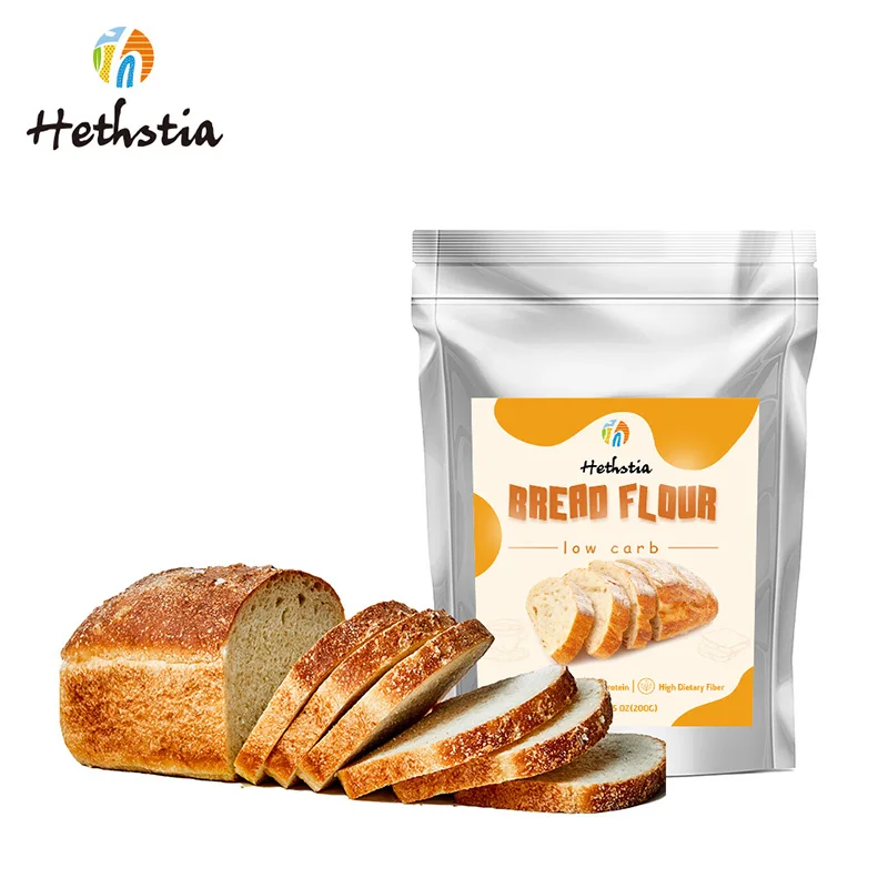 Высокобелковая хлебная мука с низким содержанием сахара низкоуглеводный хлебный порошок для домашнего изготовления