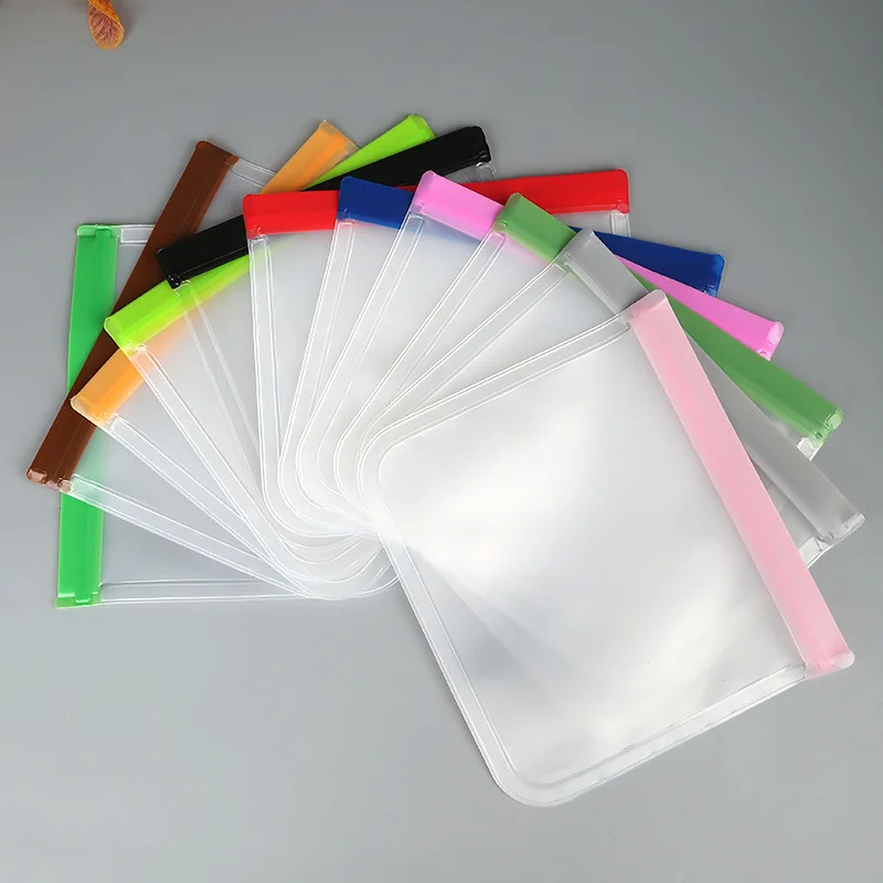 Reusable Translucent Self-Sealing Zipper Sealing Bag Storage Bag Environmental Food-Grade Fruit And Vegetable Preservation Bag