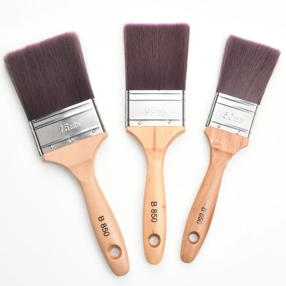 
Plastic wooden Handle Cheap Long Bristle chip Paint Brush 