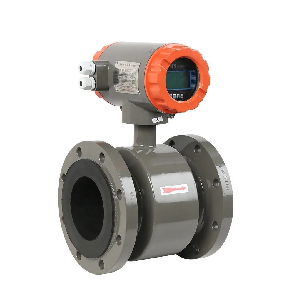 water tank sewage treatment flowmeter temperature and pressure integration fluid flow meter
