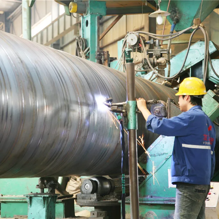SSAW стальная труба API 5L ASTM A252/EN10219 AS1163