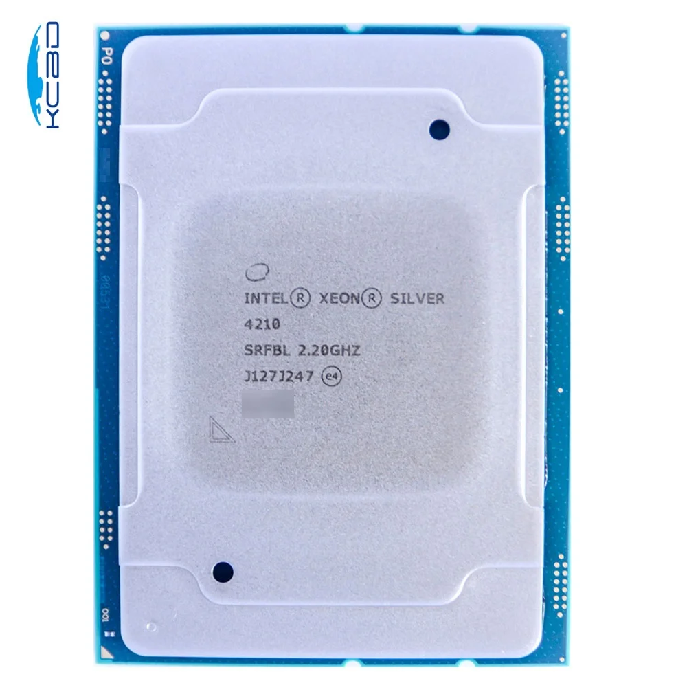 Xeon Silver 4210 Processor SRFBL 10 Core Server CPU