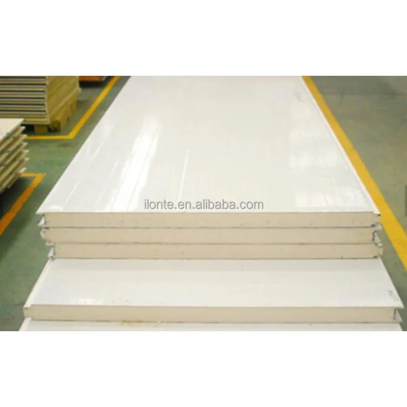 Pu Foam Wall Pir Insulated Sandwich Panels  Polyurethane Corrugated Sandwich Roofing Panel