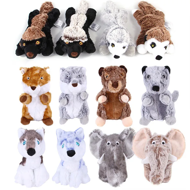Amazon Manufacturers Pet Plush Toys Dog Squeaky Molar Toy