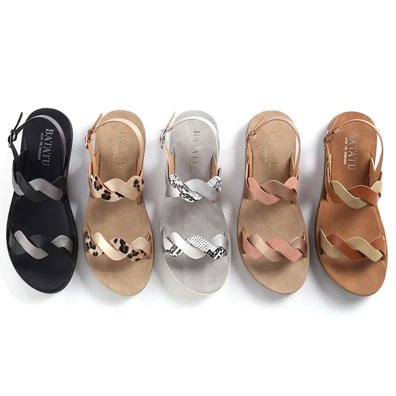Lovely Fashion Summer Girls Kids Size Woman Strappy Sandals New Arrivals 2021 Sandalias De Mujer