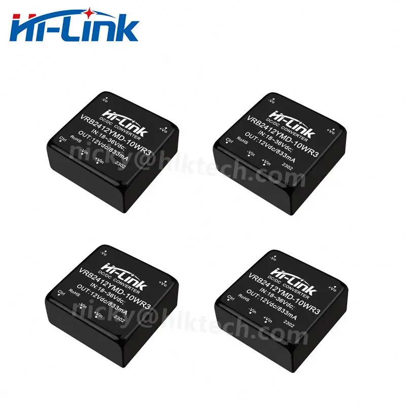New 10W bulk led DCDC Switching Converter 24V to 12V 833mA VRB2412YMD-10WR3 Isolated Power Supply Module source
