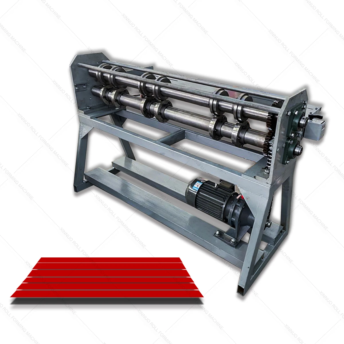 Xinnuo 1250mm Simple Color Metal Steel Coil Slitting Strip Machine Cutting Used Sheet