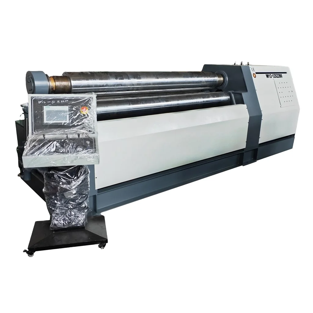 hydraulic 4 roll plate rolling machine cone rolling bending machine
