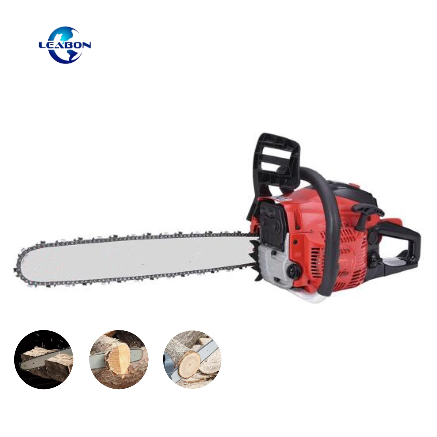 Big Power Petrol Gasoline Tree Cutting Machine 72CC Chainsaw