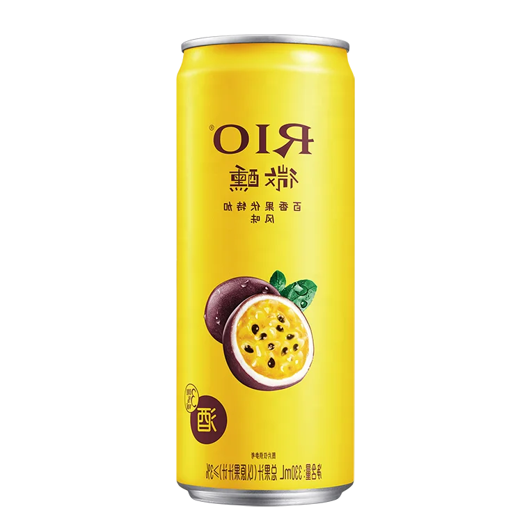 Новейшие товары, RIO слегка наполнен ароматом страстных фруктов, 3 градуса, водка, коктейль, алюминиевая банка