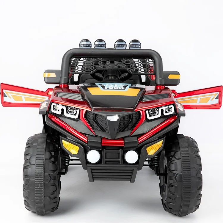 High quality children can ride 12v7 power motor electric toy car four-wheel off-road kid toy car