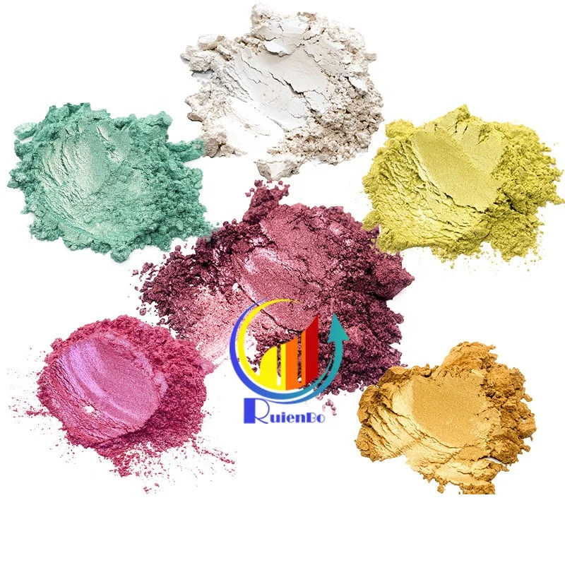 Mica Powder Shimmer Resin Pigments Cosmetic Making Powder Dye for Candles Soap Epoxy UV Resin