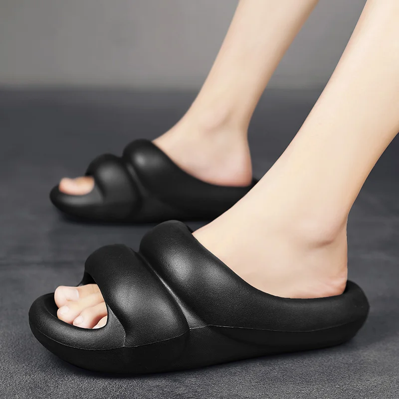 Customize Rubber Slippers With Your Logo Best Slippers For Men Flip Flop Slides Slipper Manufacturer