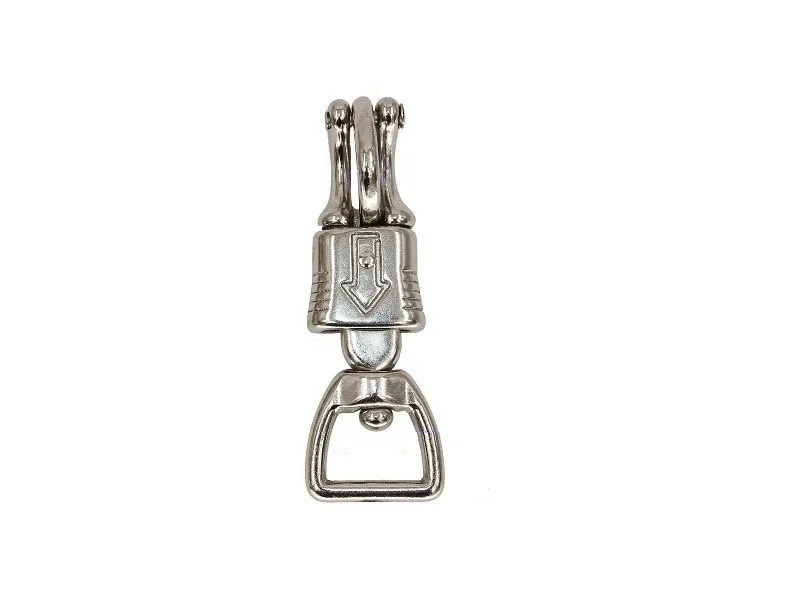 New Latest Design Casting Metal Fixed Eye Snap Leash Hook With Square Swivel Eye Bolt Snap Clip Hook