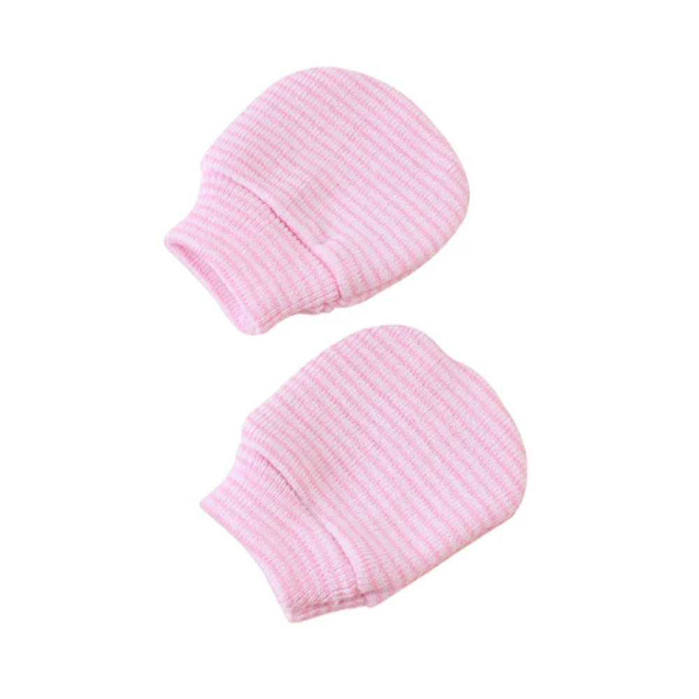 Newborn Cotton Gloves Anti-Scratch Unisex 0-3 Months Face Protection Glove Mittens Infant Handguard Supplies Scratch Mittens
