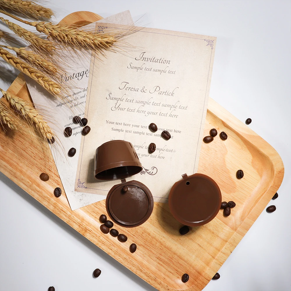 Refillable For Dolce Gusto Nesspresso Coffee Capsule Refill,Espresso Martello Empty Plastic Reusable Coffee Filter Capsule