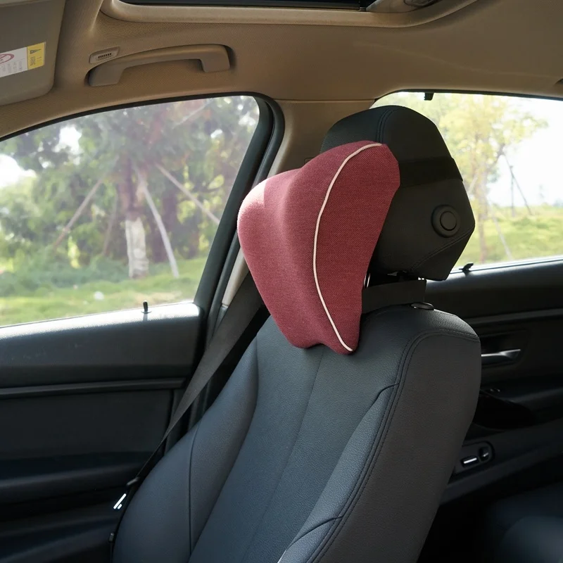 Car seat pillow Auto Safety Head Neck Rest Relax Cushion Pad Breathable Neck Pillow For Car