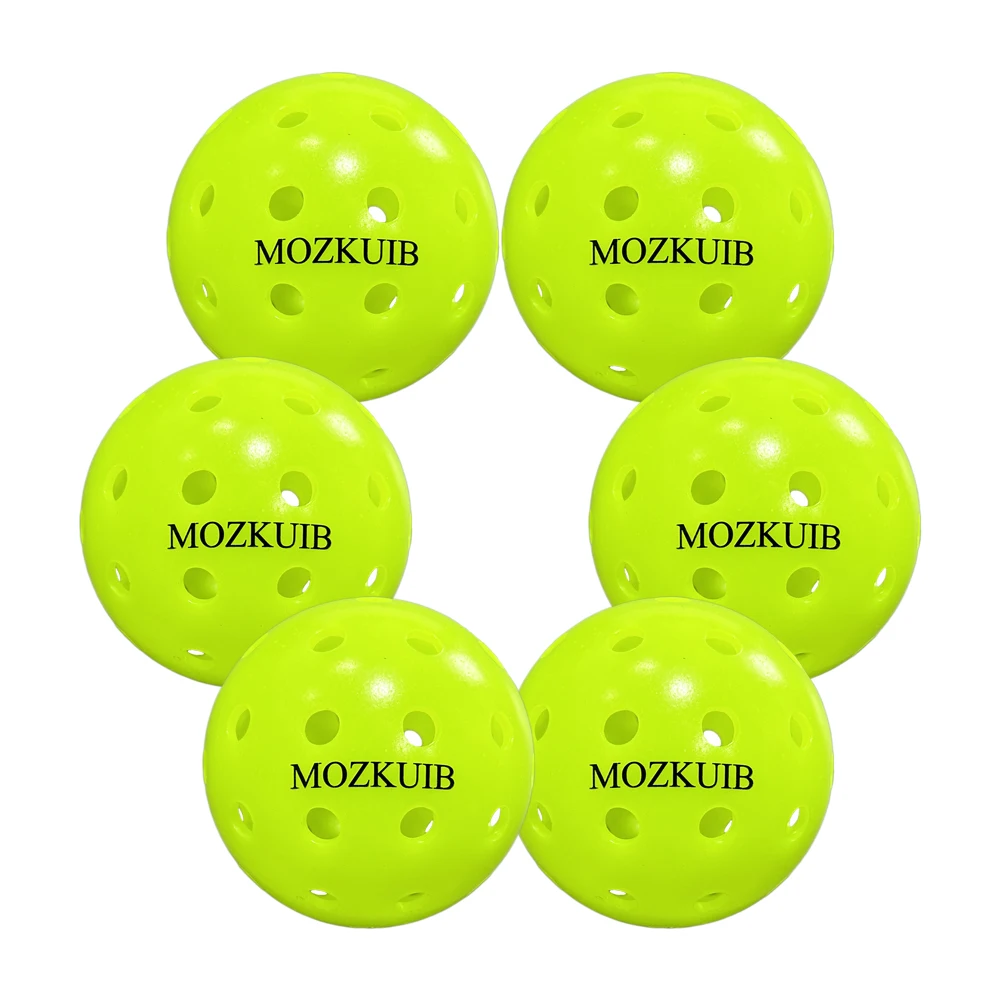 Pickleball прочный одобренный USAPA с 40 отверстиями 2024 для наружного вращения быстрый маринованный шар бесшовные профессиональные шарики пиклбола