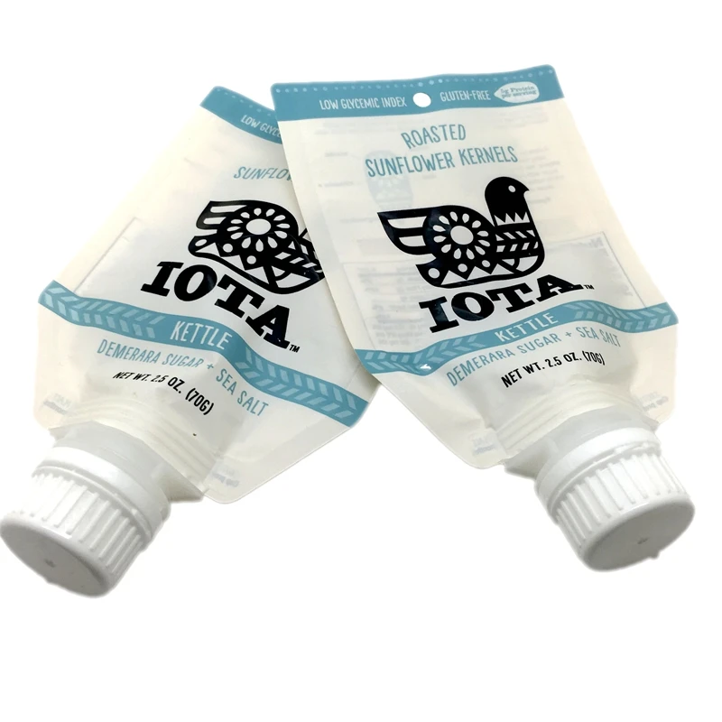 
Reusable liquid refillable 250 ml plastic packaging beverage bag baby food spout squeeze pouch 