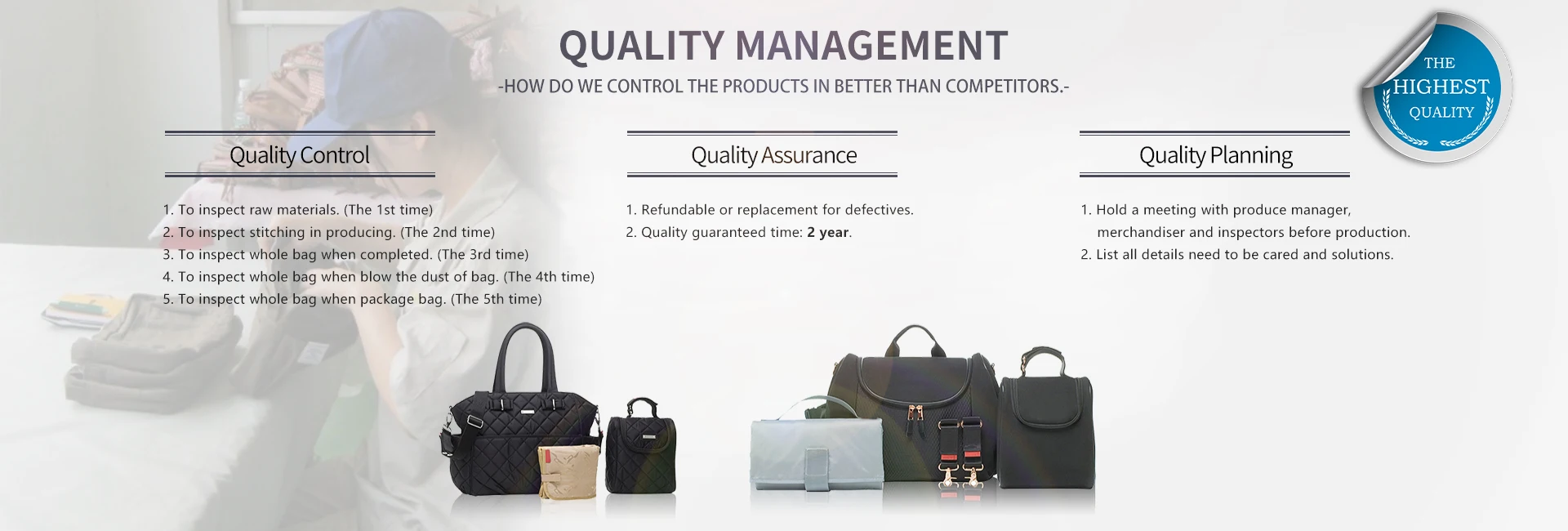 QUALITY MANAGEMENT