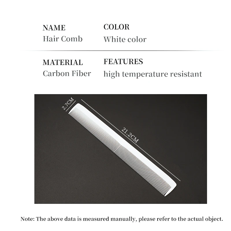 Wholesale High Quality Hair Comb for salon ABS Plastic Hairdressing Comb Hair Salon Hair Comb