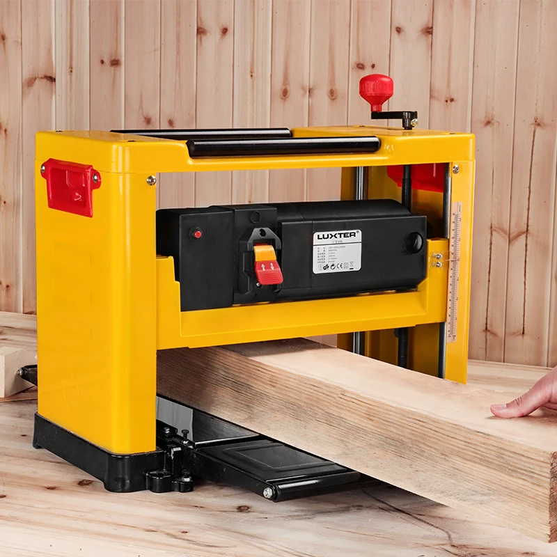  LUXTER 2000W Electric Wood Thicknesser Planer For Woodworking Portable Benchtop