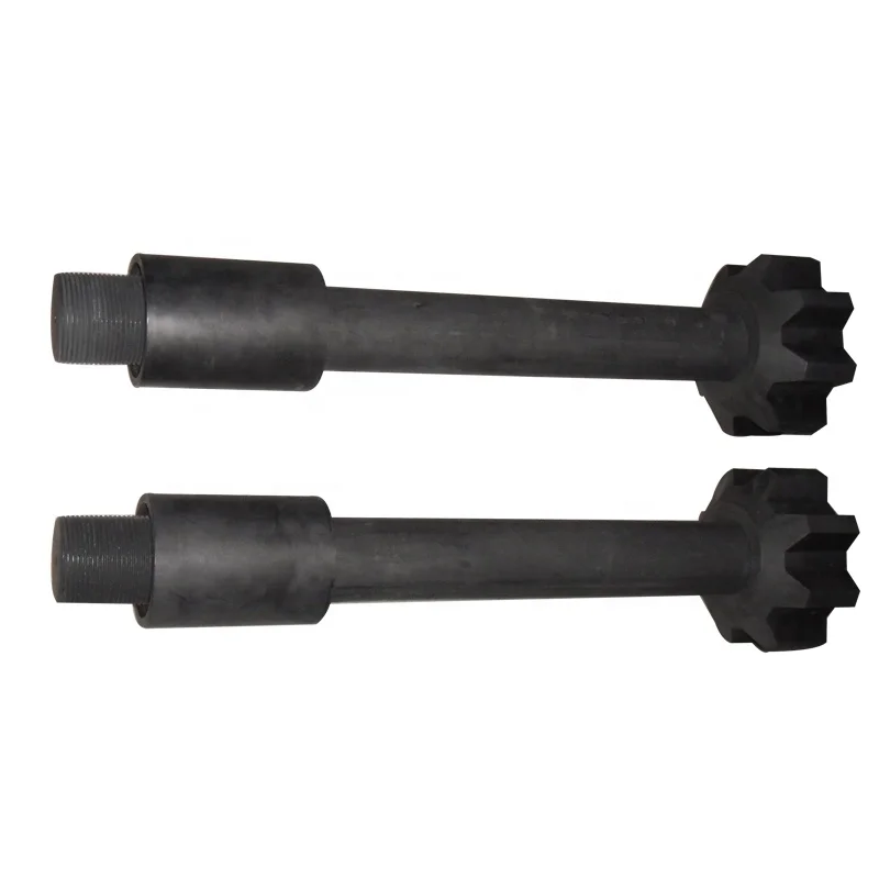 Anti-oxidation Graphite Degassing Rotor and Shaft for aluminum industry