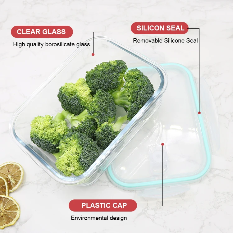 Wholesale Leak Proof Glass Box Storage Kids Microwave Safe Lunch Boxes Ben for Child Food Storage Box.