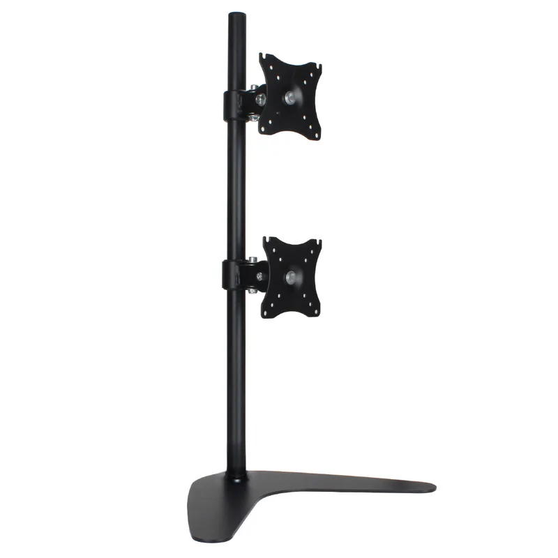 Hillport Adjustable Computer Dual Monitor Holder Arm Desk Mount Stand