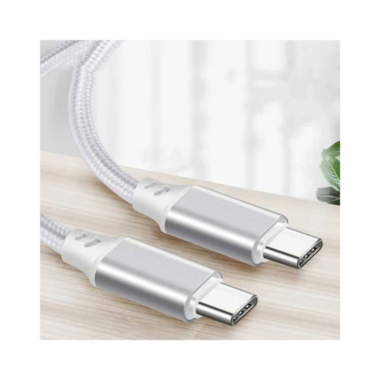 Лидер продаж, нейлоновый плетеный провод из 100% чистой меди, высокоскоростной USB-кабель для быстрой зарядки и передачи данных