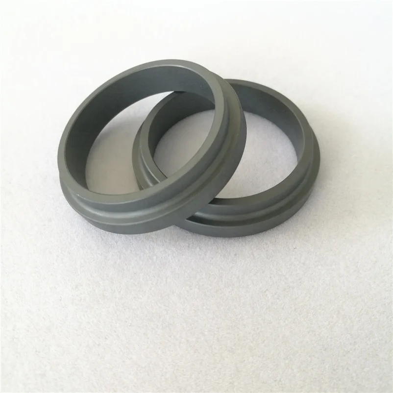 High precision wear resistance sic silicon carbide ceramic seal ring for water pump