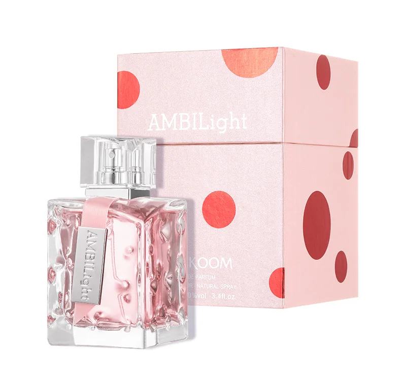 LOK890 hot sale high quality 100ml A WISH FOR red glass bottle LONKOOM perfume for woman