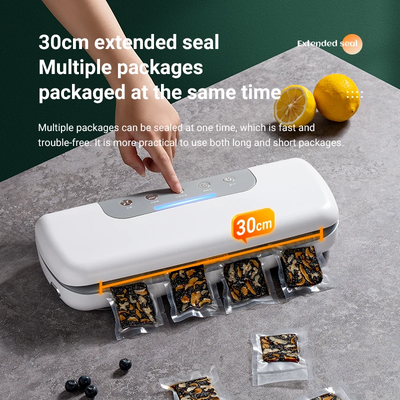 2024 Hot Sales 100W Factory Custom Vacuum Sealer Machine Top Fashion Easy Home Use Electric Fast Shipping for Household