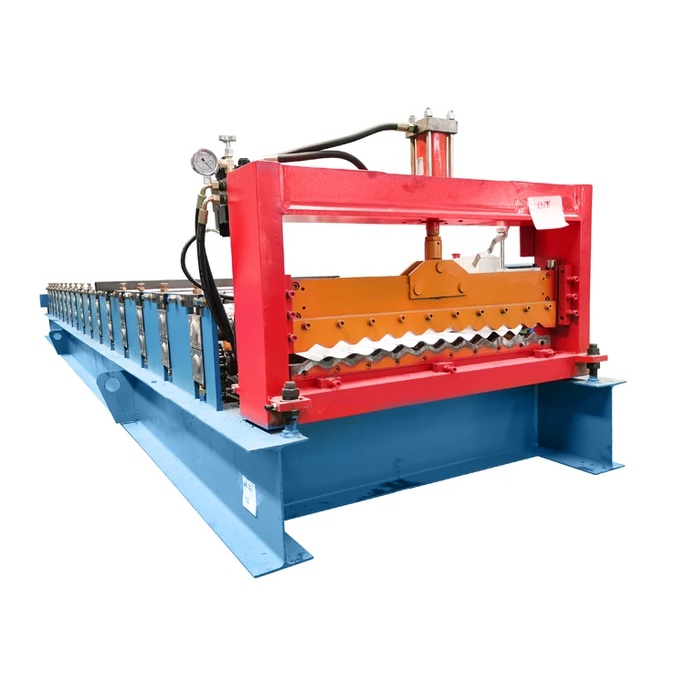 Metal corrugated roofing sheet roll forming machine corrugated iron machine making
