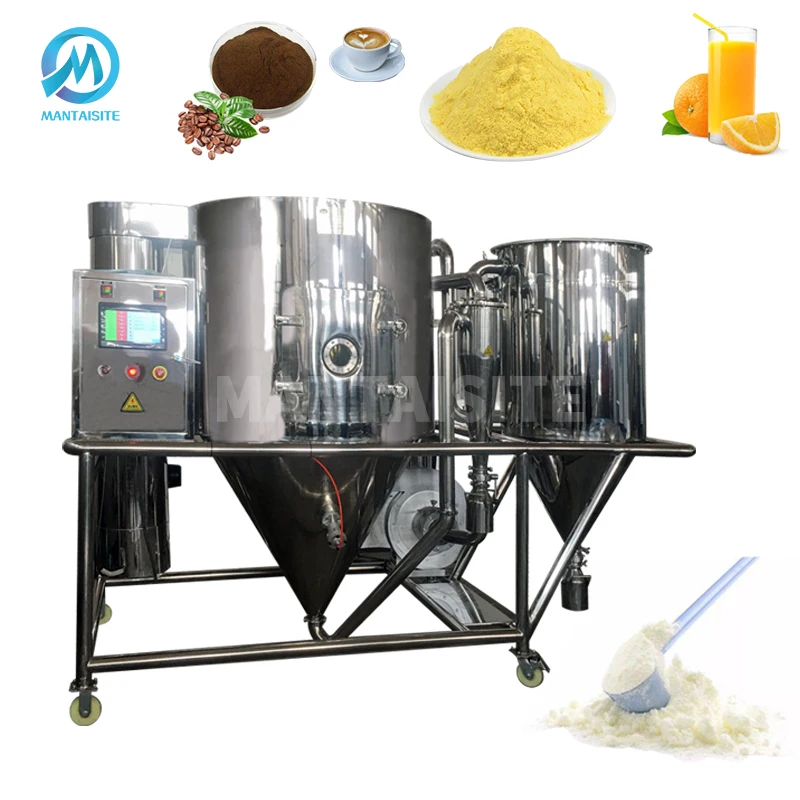 2L 5L 10L Food Industry Atomizer Spray Drying Machine Centrifugal Spray Dryer for Royal Jelly Coconut Milk Powder