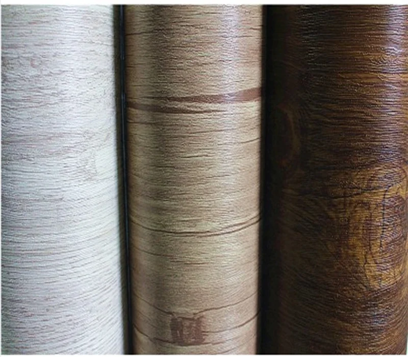 Pvc Self Adhesive Wood Grain Decorative Foil for