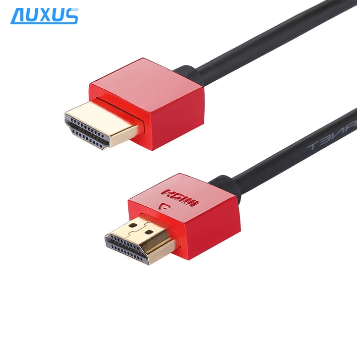 Металлический корпус hdmi тонкий ультра тонкий a к hdmi кабель Ethernet Поддержка HDTV, 4K * 2 K, 3d