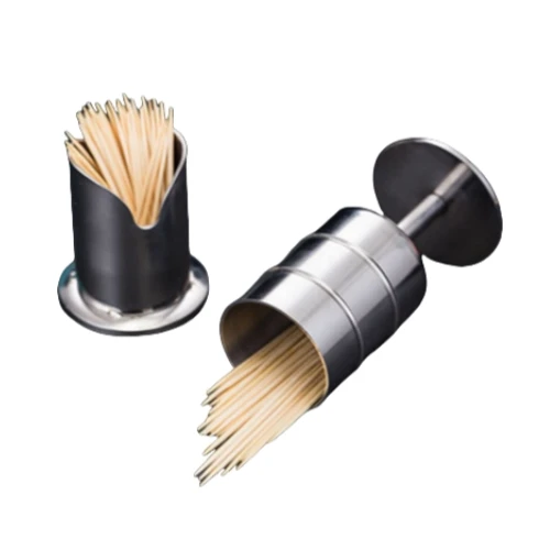 Stainless Steel 304 Restaurant Tooth Pick Storage Box Restaurant Hotel Countertop Toothpick Holders