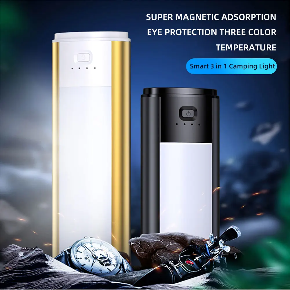 Wholesale 10000mAH  4 Lighting Modes Rechargeable Waterproof Tent Light Remote control camping light