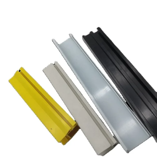 High impact resistant Custom Polypropylene UPVC PVC ABS PC Plastic profiles extrusion Plastic profiles