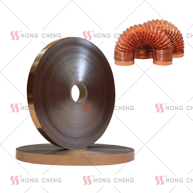 SU aluminum metal foil roll or aluminum foil flex duct machine