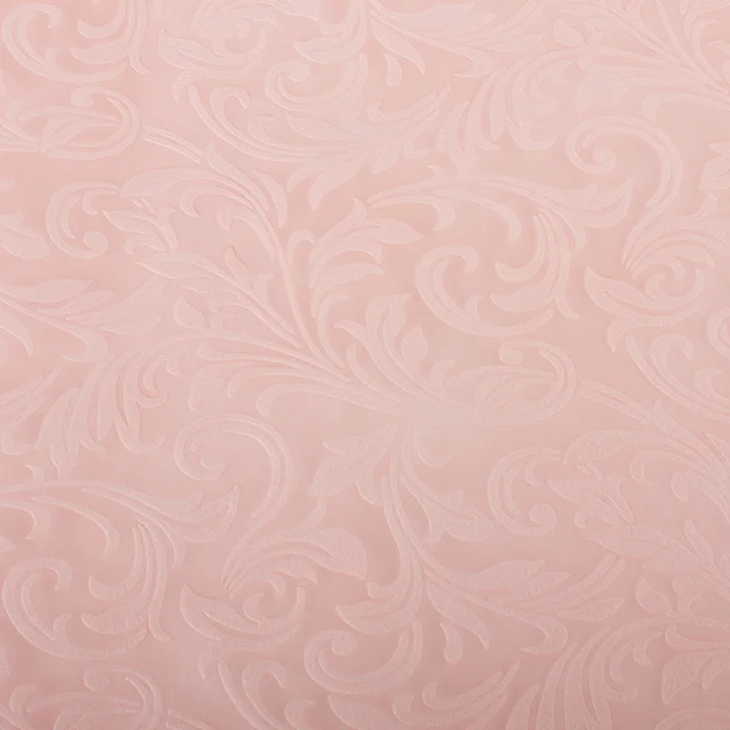 Solid Florist Accessories Wholesale Thin Cotton Non Woven Wrapping Paper for Flower Christmas Apple