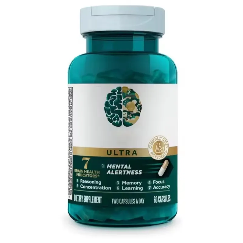 Health Supplement Brain Vitamins B6 B12 for Memory and Focus Brain Health Supplement Capsules