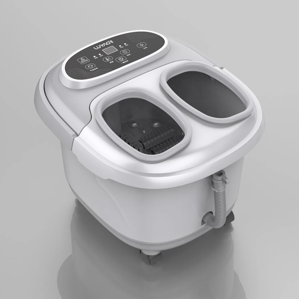 LUYAO 267A Water Temperature Control Relieve Feet Muscle Pain Foot Spa Massager Bath with Heat