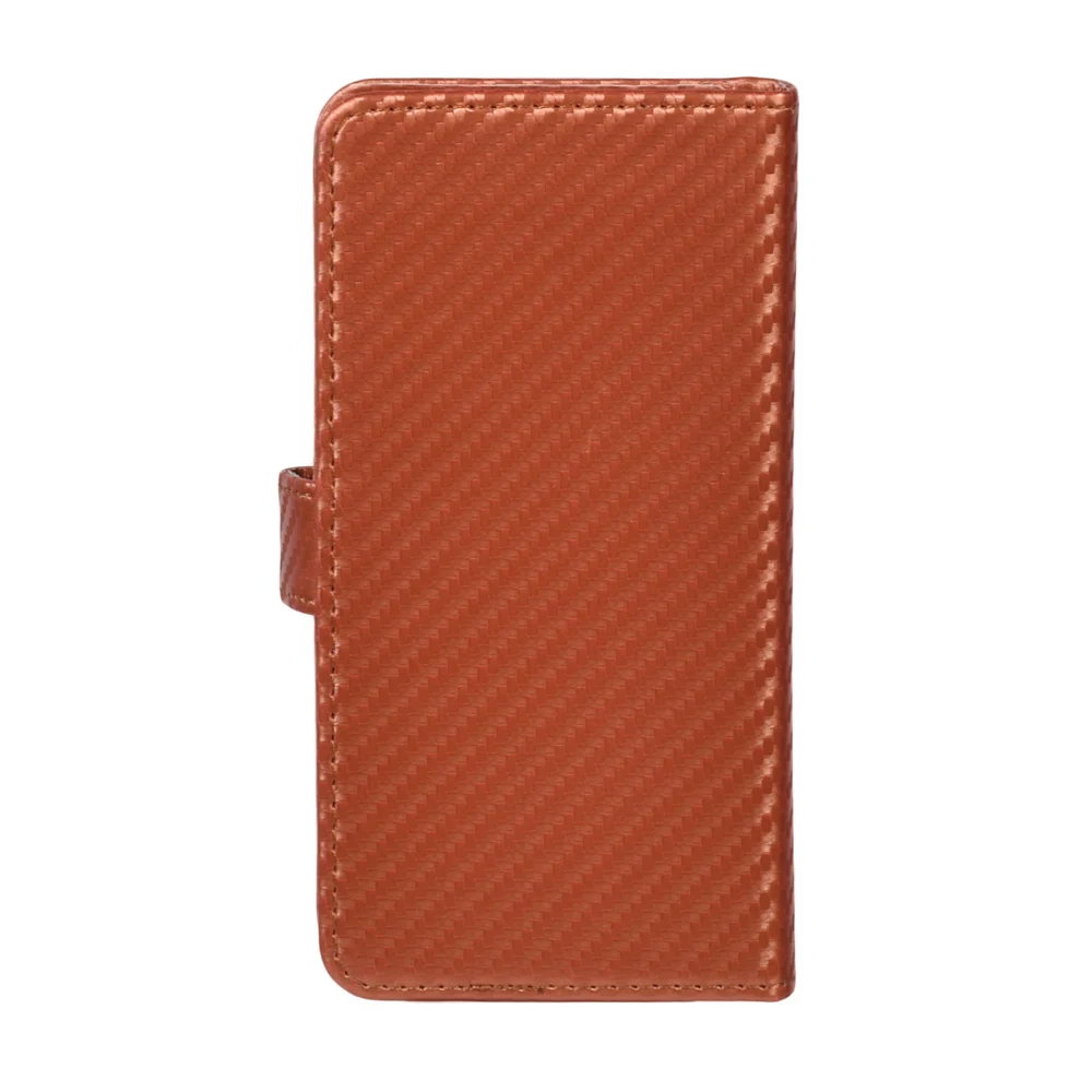 Phone Case For Realme X2 Pro Carbon Fiber Universal PU Leather Case Flip Book Phone case Cover
